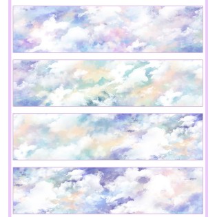 Colourful Sky PET tape