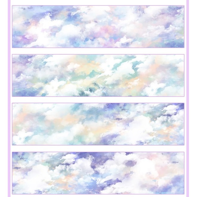 Colourful Sky PET tape