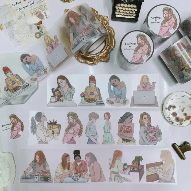 Coziness girl  PET Tape