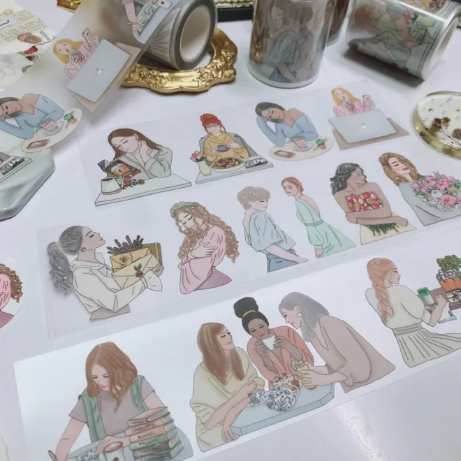 Coziness girl  PET Tape