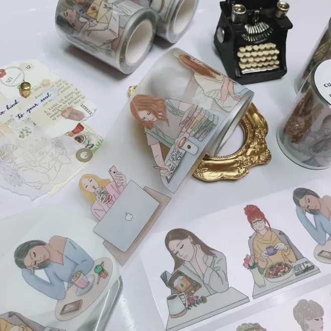 Coziness girl  PET Tape