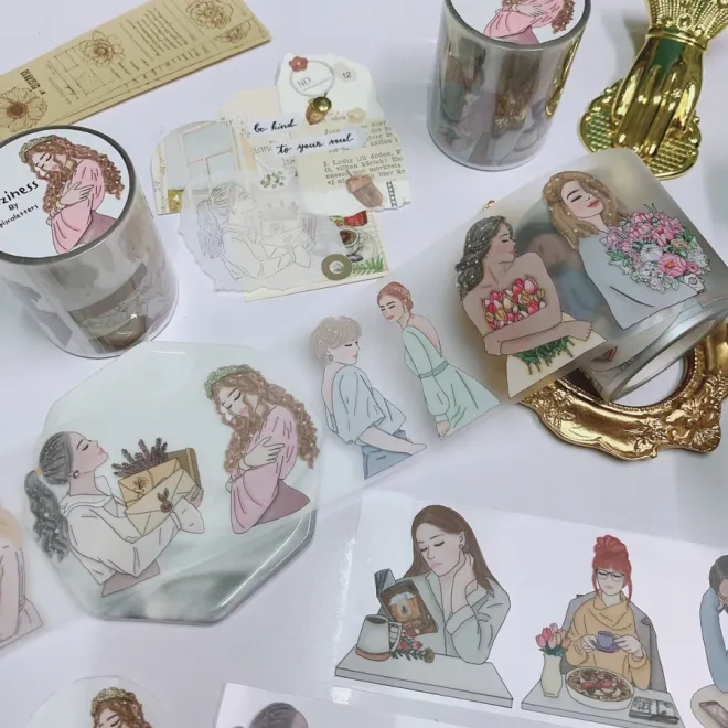 Coziness girl  PET Tape