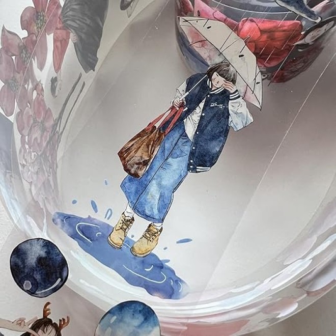 Ding Ding Dont settle for less girls PET tape