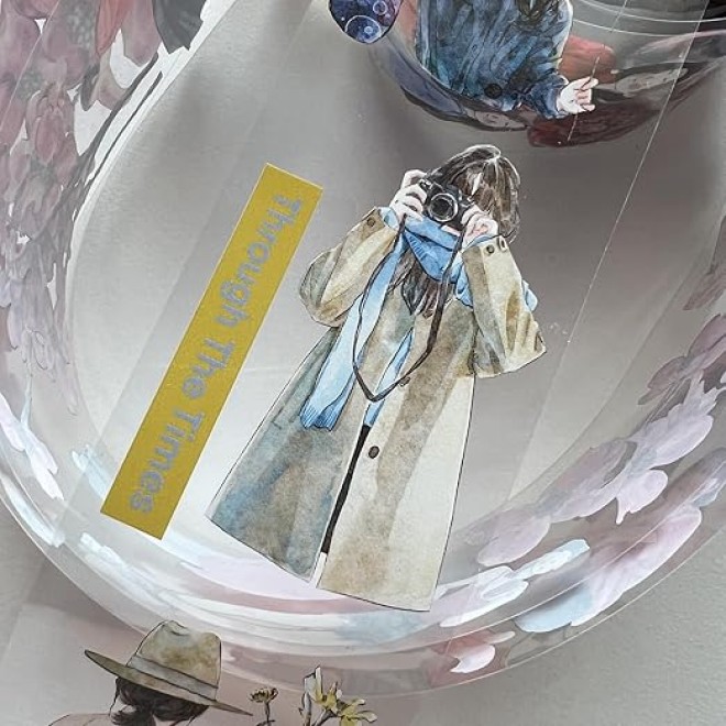 Ding Ding Dont settle for less girls PET tape