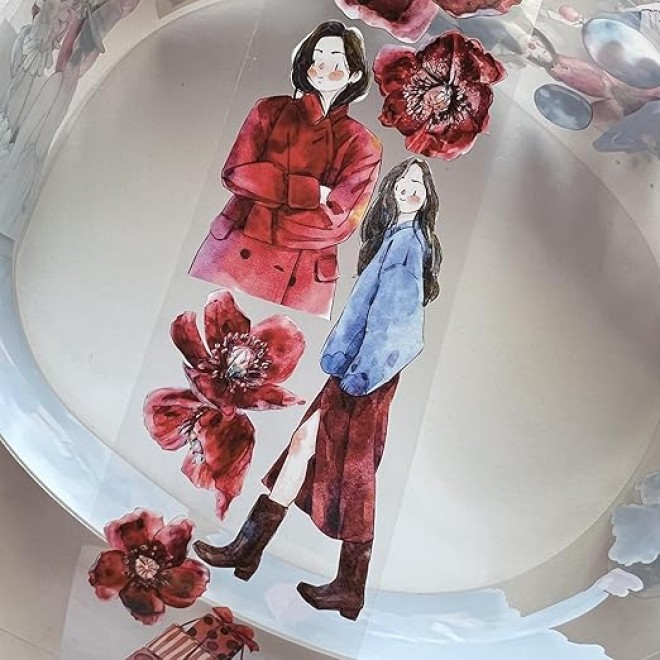 Ding Ding Dont settle for less girls PET tape