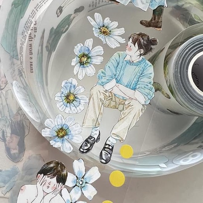 Ding Ding Dont settle for less girls PET tape