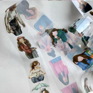 Ding Ding scent in the air girls PET tape