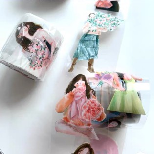 Ding Ding scent in the air girls PET tape