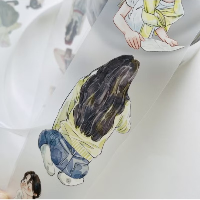 Ding Ding Coffee Lover girls  PET tape