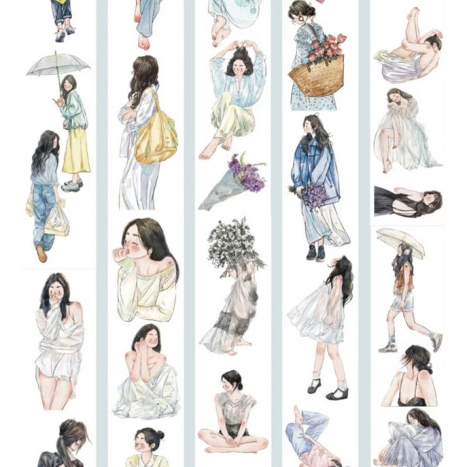 Ding Ding Beauty at Sight girls PET tape