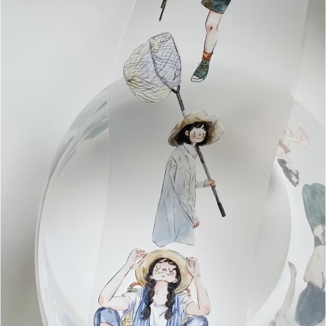 Ding Ding Summer Journey Girls PET tape