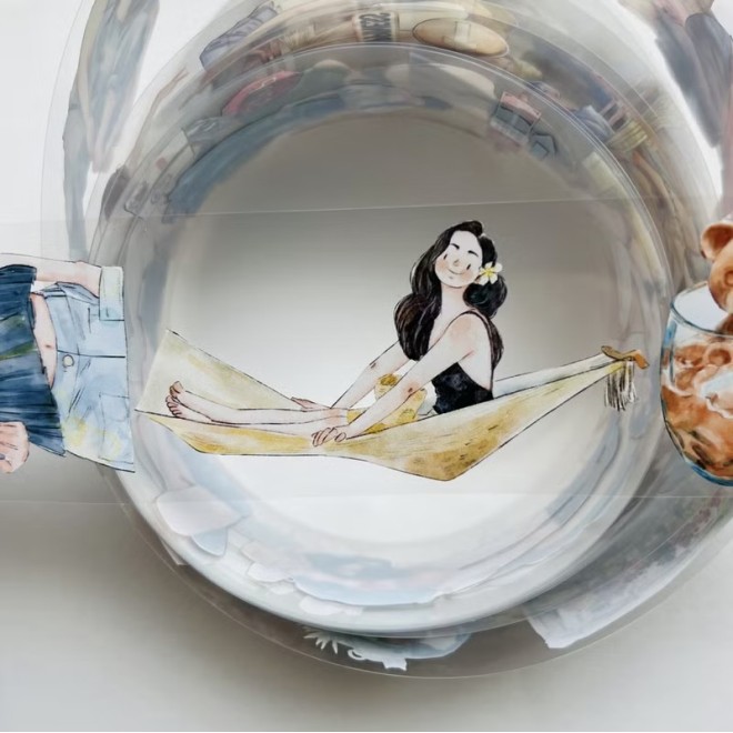 Ding Ding Summer Journey Girls PET tape