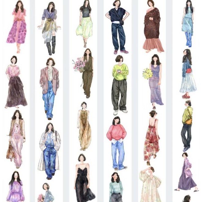 Ding Ding Pinky Girls PET tape