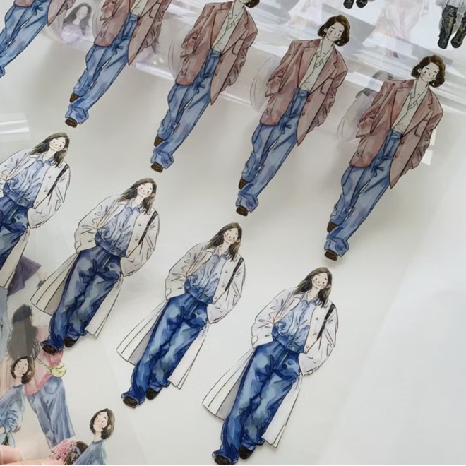 Ding Ding Pinky Girls PET tape