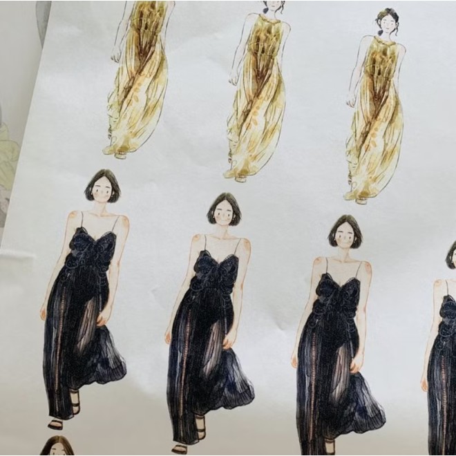 Ding Ding Pinky Girls PET tape