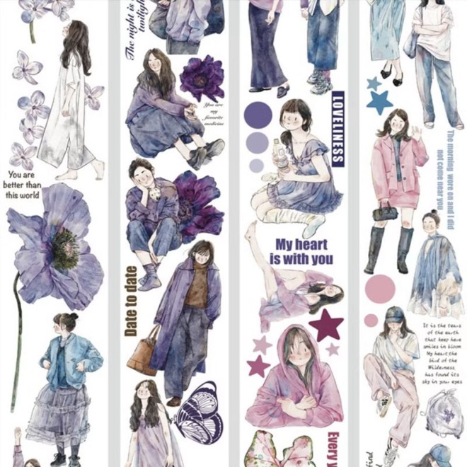 Ding Ding Trending Girls PET tape