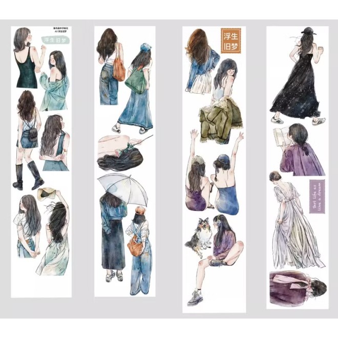 Ding Ding Friendly Girls PET tape