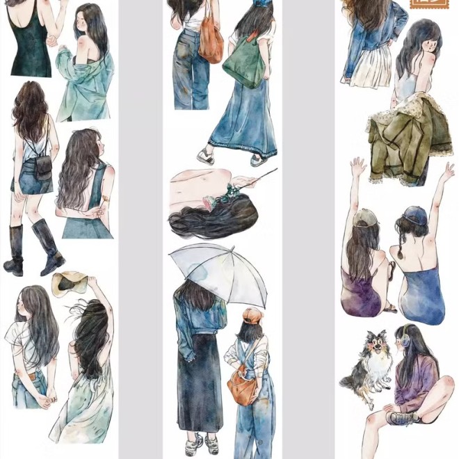 Ding Ding Friendly Girls PET tape