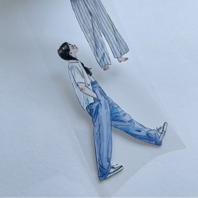 Ding Ding Little Girls PET tape