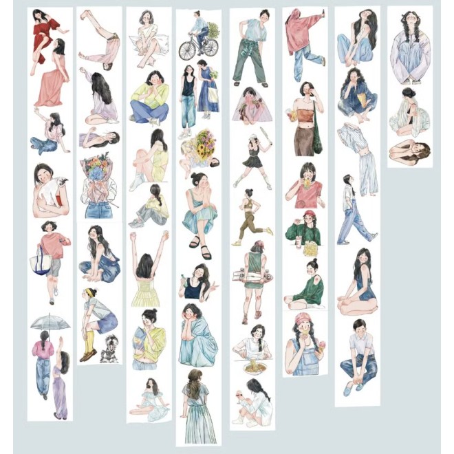 Ding Ding Little Girls PET tape