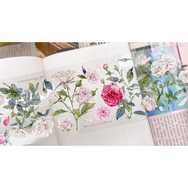 Juliet Pink Crystal PET tape