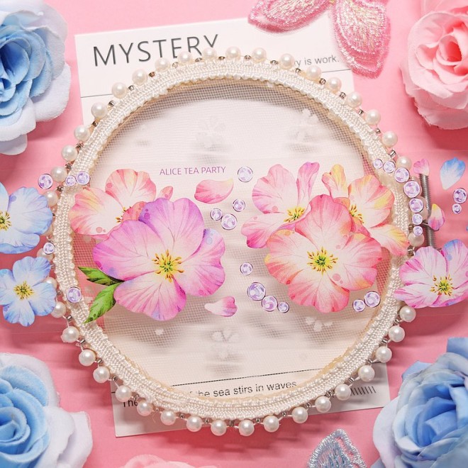 Blupink Petals PET tape