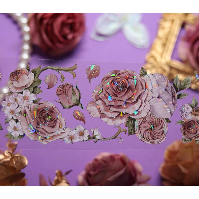 Musical Flower PET tape