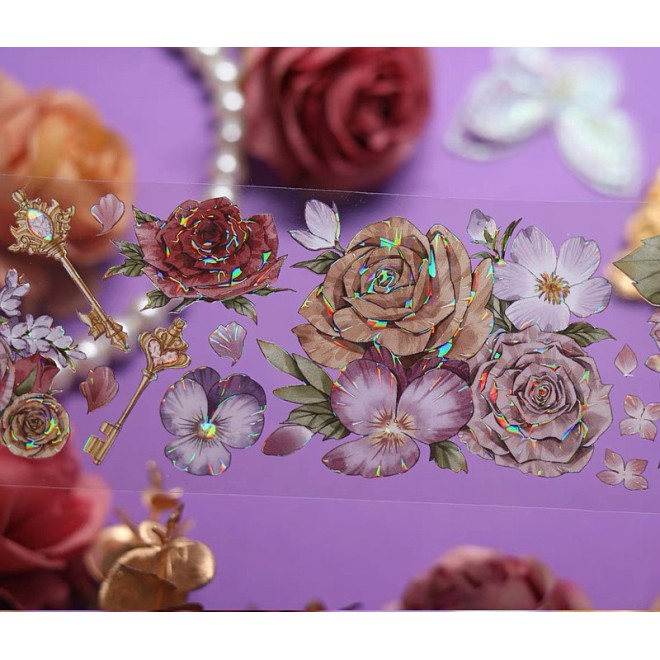 Musical Flower PET tape