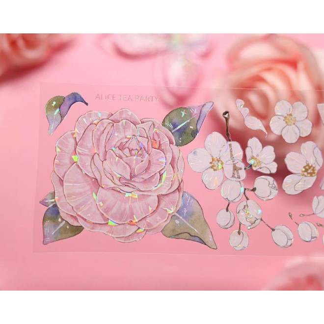 English Rose PET tape