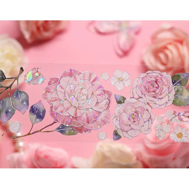 English Rose PET tape