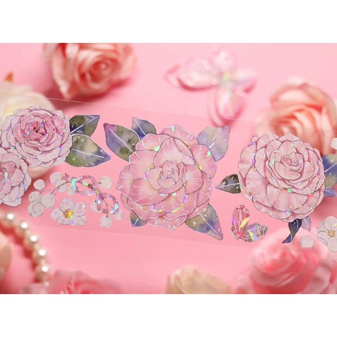 English Rose PET tape