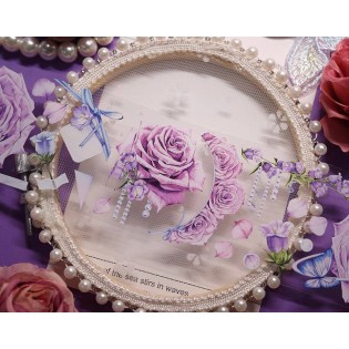 Purple Mania Rose PET tape