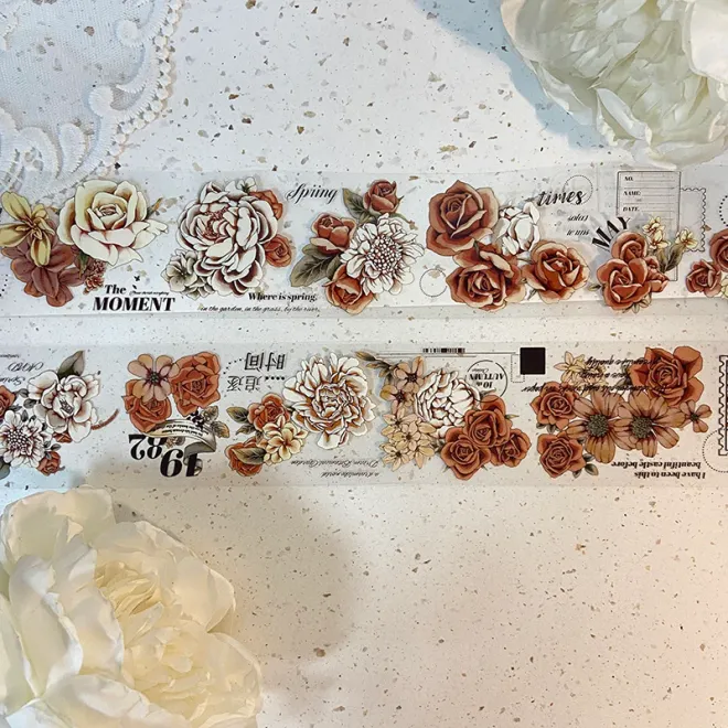 Dusty Flower PET tape