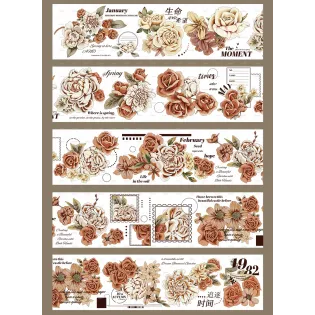 Dusty Flower PET tape