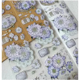 Liliac Bell Flower PET tape