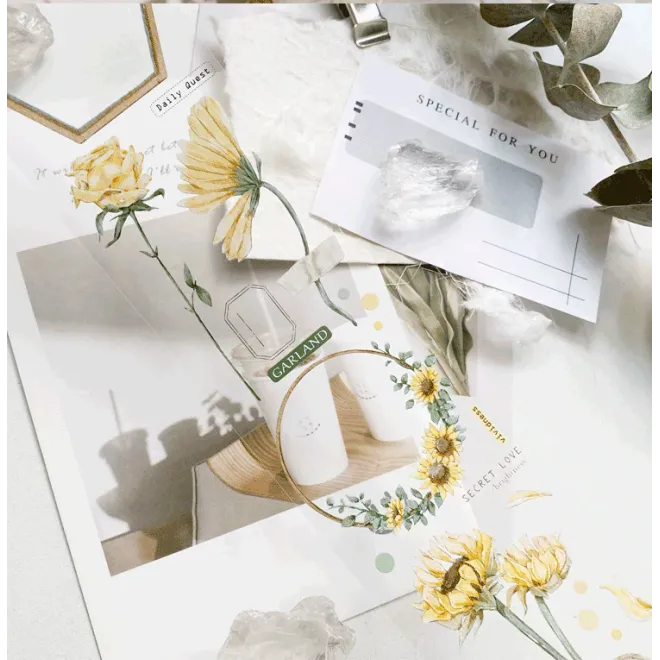 Frame and Flowers PET tape 