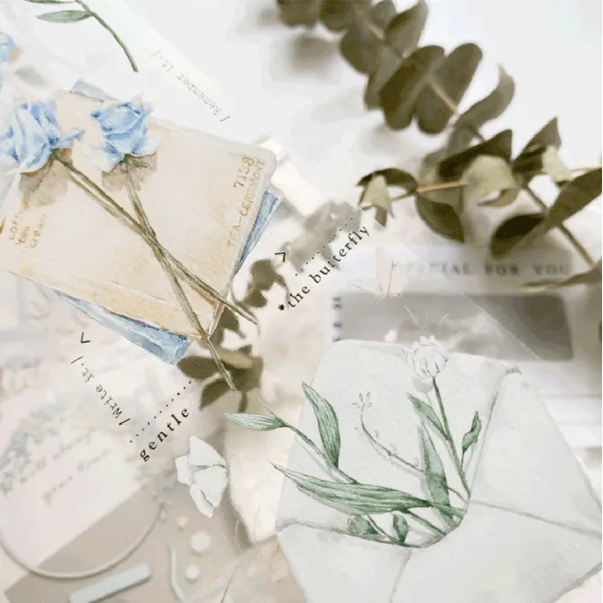 Frame and Flowers PET tape 