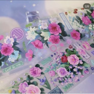 Fall In Love with Rose Garden PET tape