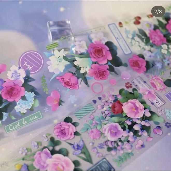 Fall In Love with Rose Garden PET tape