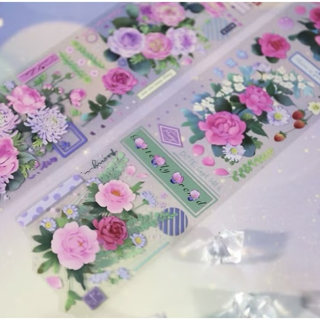 Fall In Love with Rose Garden PET tape