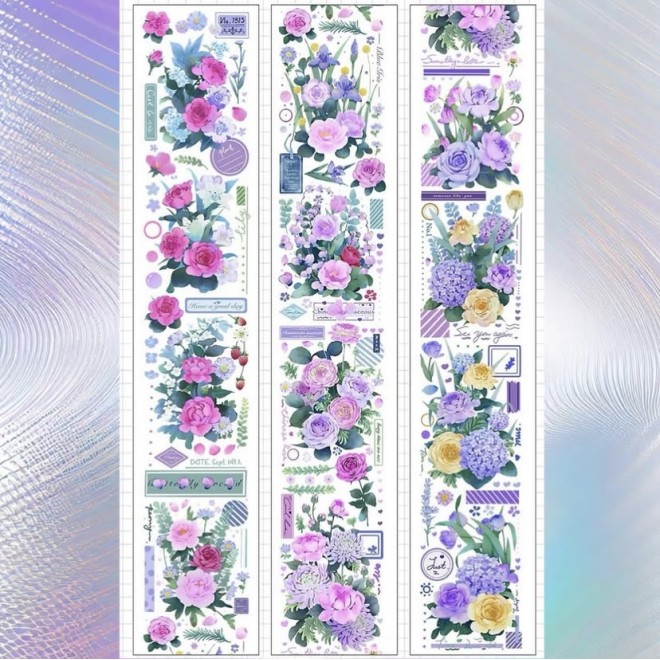 Fall In Love with Rose Garden PET tape