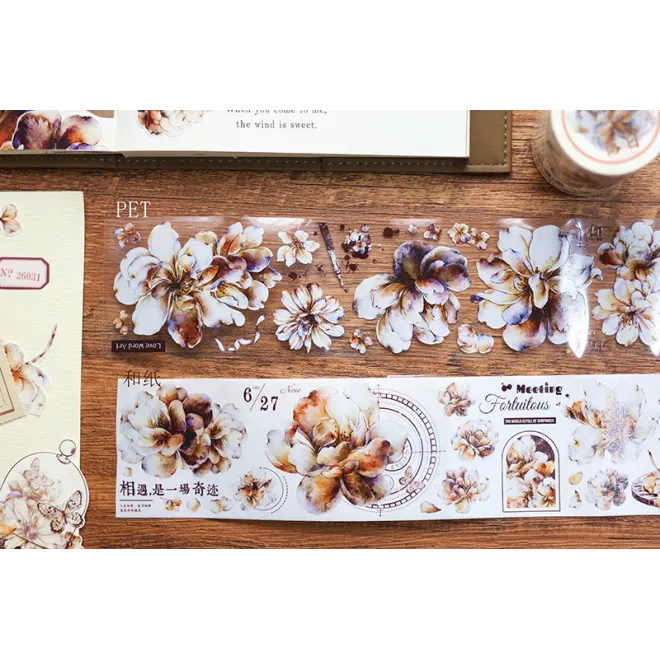 Sunset Floral PET tape