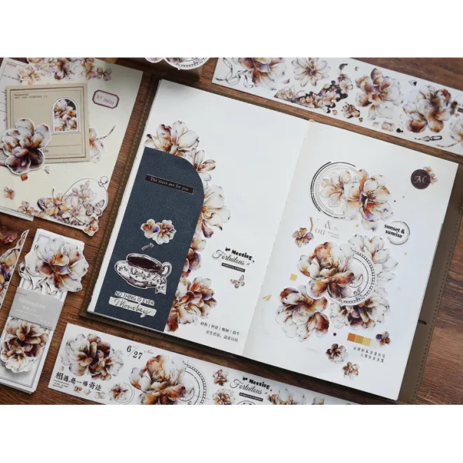 Sunset Floral PET tape