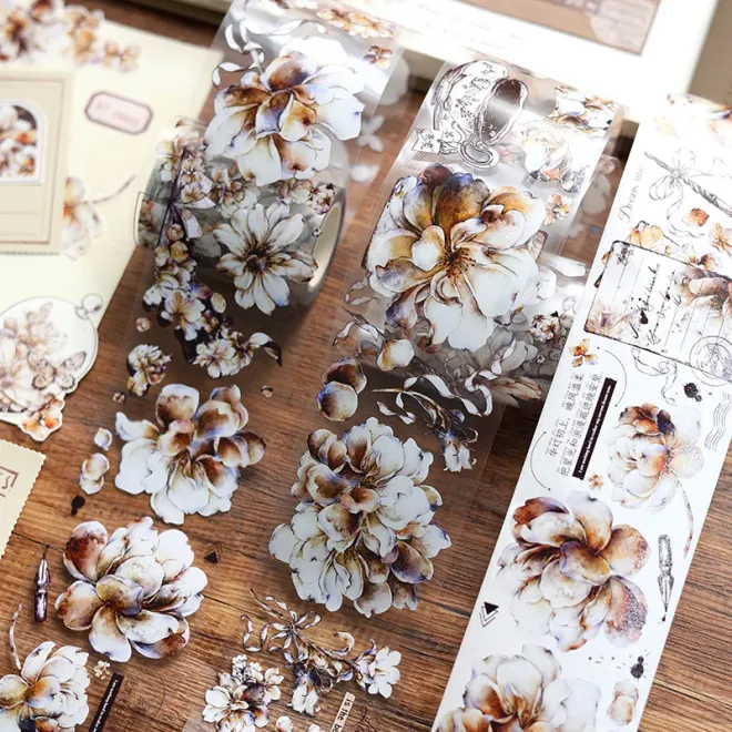 Sunset Floral PET tape