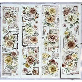 Golden Flower PET tape