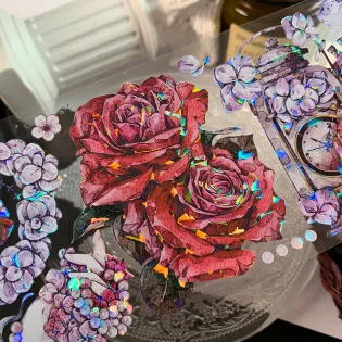 Dinner Rose PET tape