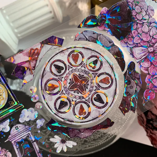 Dinner Rose PET tape