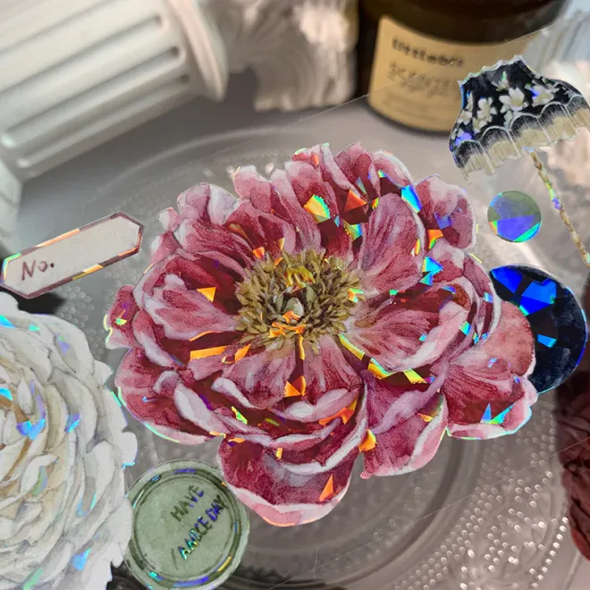 Romantic Rose PET tape