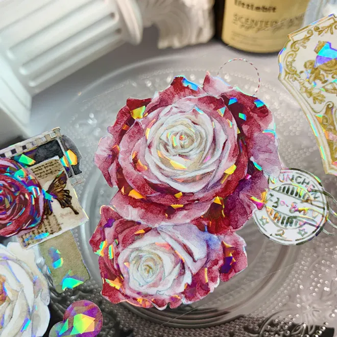 Romantic Rose PET tape