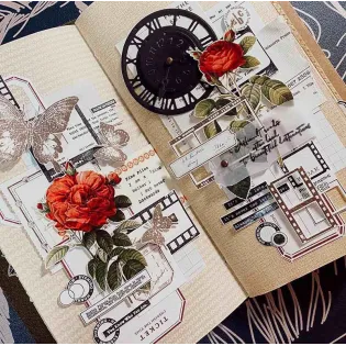 Vintage Rose PET tape